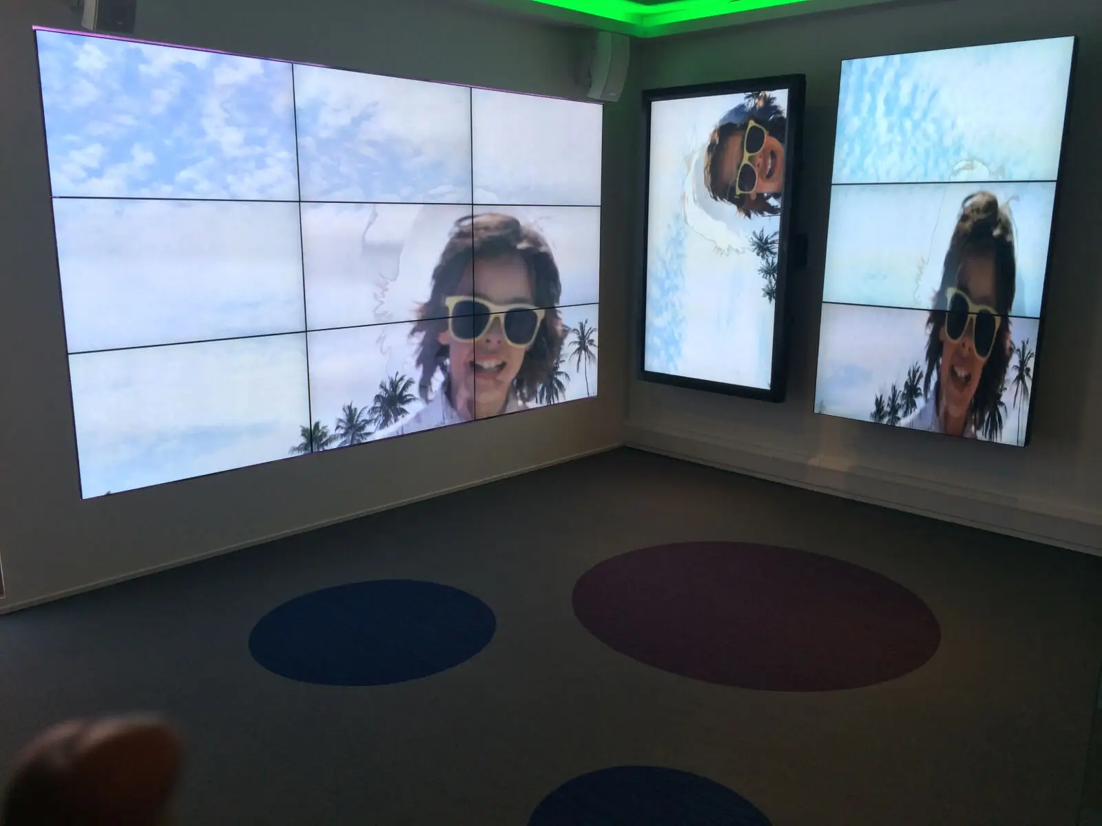 PEL UK Offices space with designer furniture and wall mounted digital screens 20